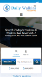 Mobile Screenshot of dailywalkins.com